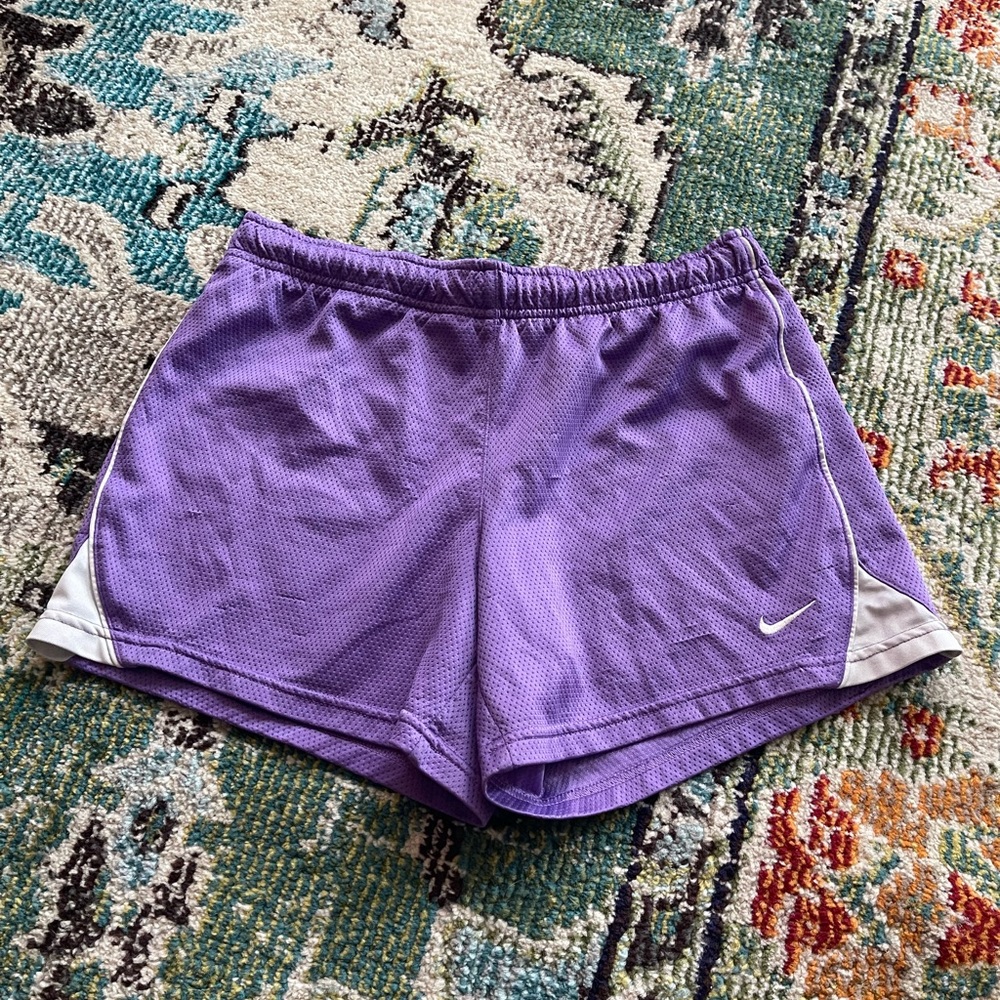 NIKE- y2k purple athletic shorts!